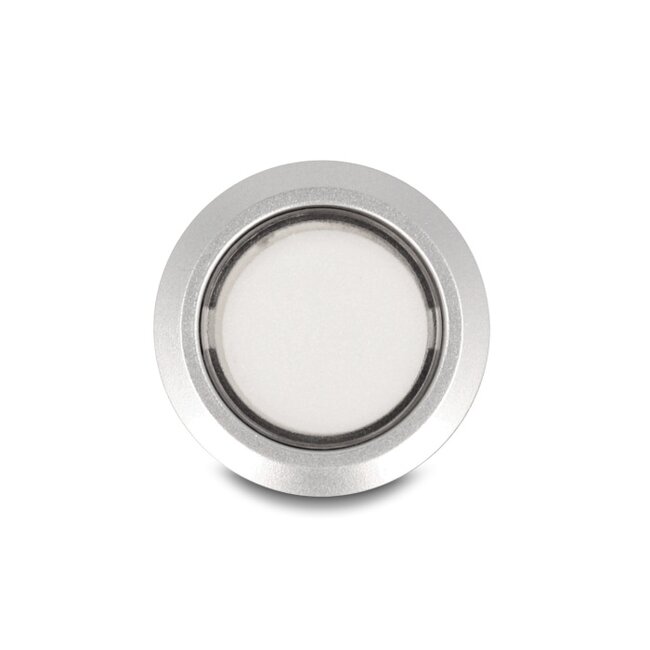Delock Push Button protruding for Installation 22 mm 5 x solder connection actuator flat plastic LED white
