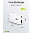 Goobay USB-C™ PD GaN Dual Fast Charger Slim (20 W) white