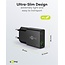 Goobay USB-C™ PD GaN Dual Fast Charger Slim (20 W) black
