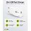 Goobay USB-C™ PD GaN Fast Charger Slim (20 W) white