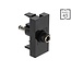 Delock Easy 45 Module DC 5.5 x 2.1 mm female to DC 5.5 x 2.1 mm male black