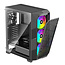 XILENCE Xilent Breeze II ATX PC Case black, X812.ARGB Gaming ATX PC Case schwarz
