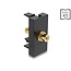 Delock Easy 45 Module RCA female to RCA female gold plated white / black