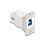 Delock Panel Mount USB 5 Gbps Type-B female to USB Type-A female conical