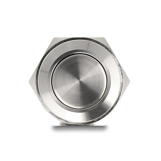 Delock Push Button for Installation 16 mm 2 x Screw Terminal actuator high