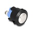 Delock Push Button for Installation 16 mm 2 x Screw Terminal actuator domed plastic snap in assembly