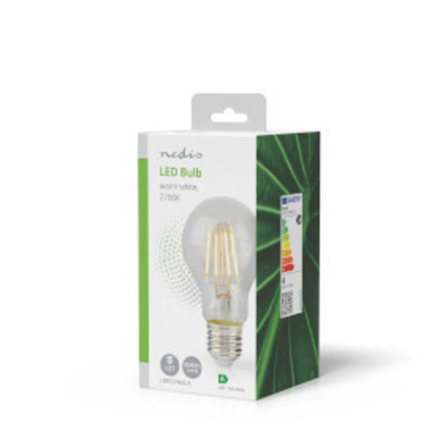 LED-Filamentlamp E27 | A60 | 3.8 W | 806 lm | 2700 K | Warm Wit | Retrostijl | 1 Stuks