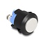 Delock Push Button for Installation 16 mm 2 x Screw Terminal actuator high plastic snap in assembly