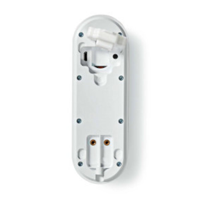 SmartLife Videodeurbel | Wi-Fi | Netvoeding | 1536x1536 | Cloud Opslag (optioneel) / microSD (niet inbegrepen) / Onvif | IP65 | Met bewegingssensor | Wit