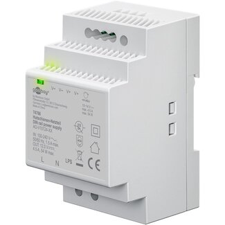 Goobay Goobay DIN Rail Power Supply 12 V (DC), 4.5 A, 54 W