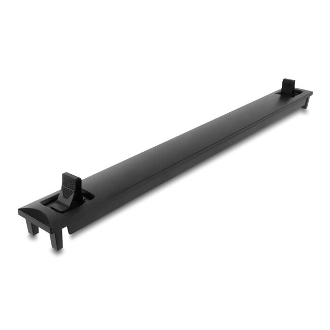 Delock 19″ 1U Blind Panel ABS plastic with snap-in function black