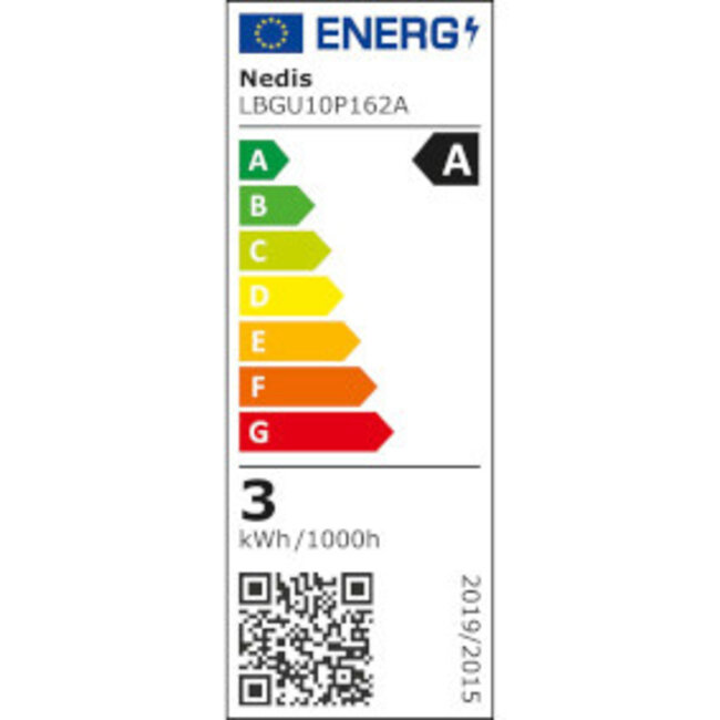 LED-Lamp GU10 | Spot | 2.5 W | 450 lm | 2700 K | Warm Wit | Retrostijl | 1 Stuks