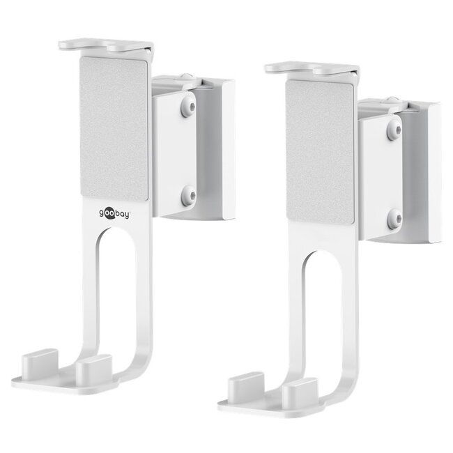 Goobay muurbeugel set voor Sonos PLAY:1 en Sonos ONE/ONE SL | full motion | wit