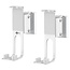 Goobay muurbeugel set voor Sonos PLAY:1 en Sonos ONE/ONE SL | full motion | wit