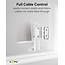 Goobay muurbeugel set voor Sonos PLAY:1 en Sonos ONE/ONE SL | full motion | wit
