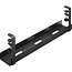 InLine bureau kabelgoot met klembevestiging | 60 x 15,7cm | zwart