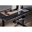 InLine bureau kabelgoot met klembevestiging | 60 x 15,7cm | zwart