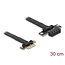 Delock PCI Express x1 male to x1 slot Extension 30 cm Riser Card