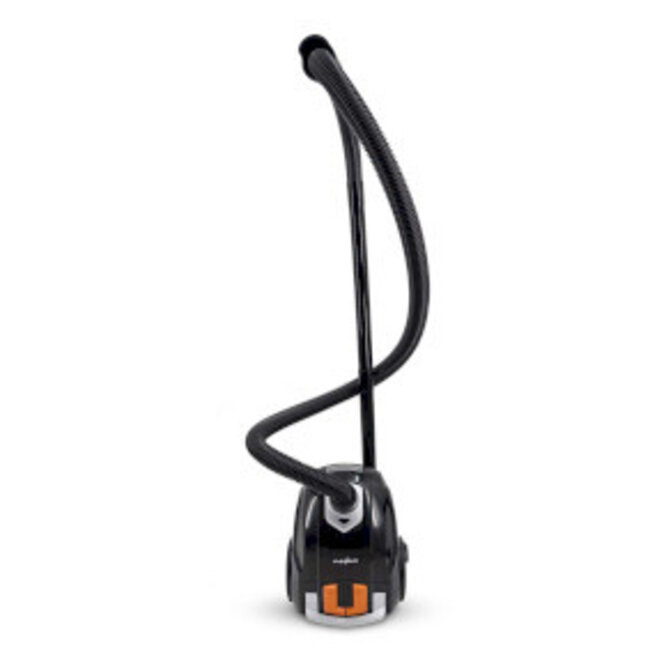Stofzuiger | Met Zak | 700 W | Stof capaciteit: 2.0 l | Combi-Borstel | Actieradius: 7.50 m | Hepa 12 | Oranje / Zwart