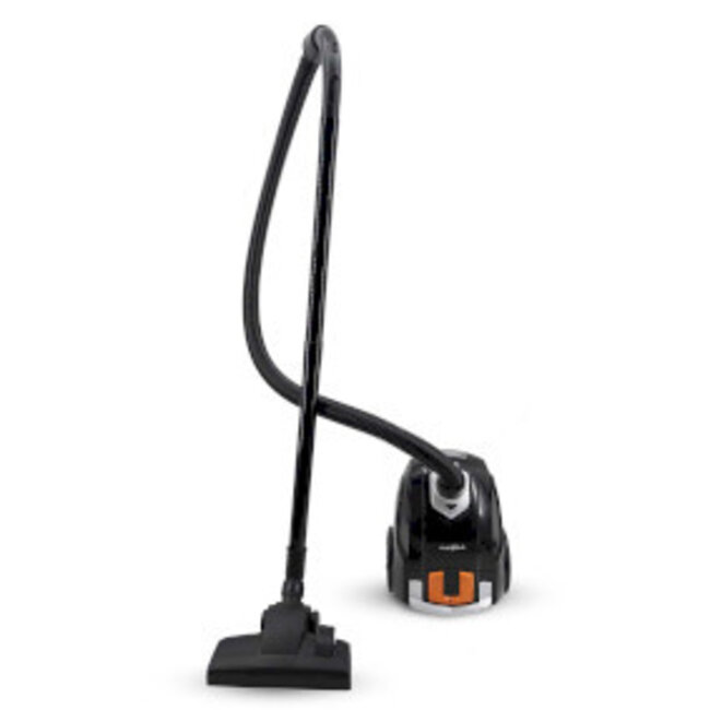Stofzuiger | Met Zak | 700 W | Stof capaciteit: 2.0 l | Combi-Borstel | Actieradius: 7.50 m | Hepa 12 | Oranje / Zwart
