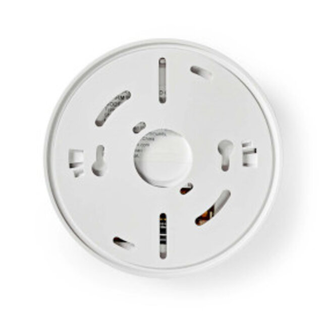 Koolmonoxidemelder | Batterij Gevoed | Batterijlevensduur tot: 5 Jaar | Met pauzeknop | Met testknop | 85 dB | Wit