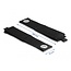 Delock Heavy-duty Hook-and-loop strap with fastening eye L 508 x W 50 mm black 5 pieces