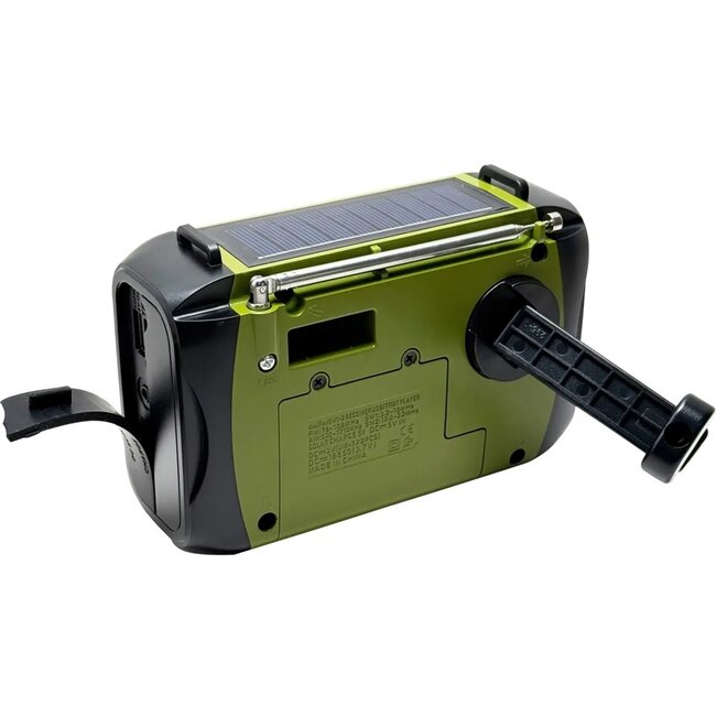 Sinox Lifestyle Noodradio, BT Speaker, Power bank and flashlight - all in one