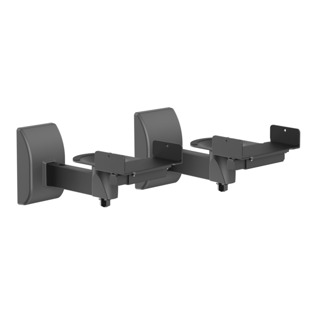 Multibrackets Universele Speakerbeugel Max 15kg [zwart] - [set van 2 stuks]