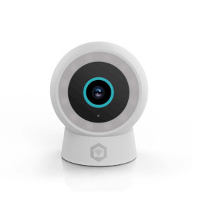 SmartLife Camera voor Buiten | Wi-Fi | Spotlight | 3MP Full HD 1296p | IP65 | Cloud Opslag (optioneel) / microSD (niet inbegrepen) / Onvif | 5 V DC | Met bewegingssensor | Nachtzicht | Wit