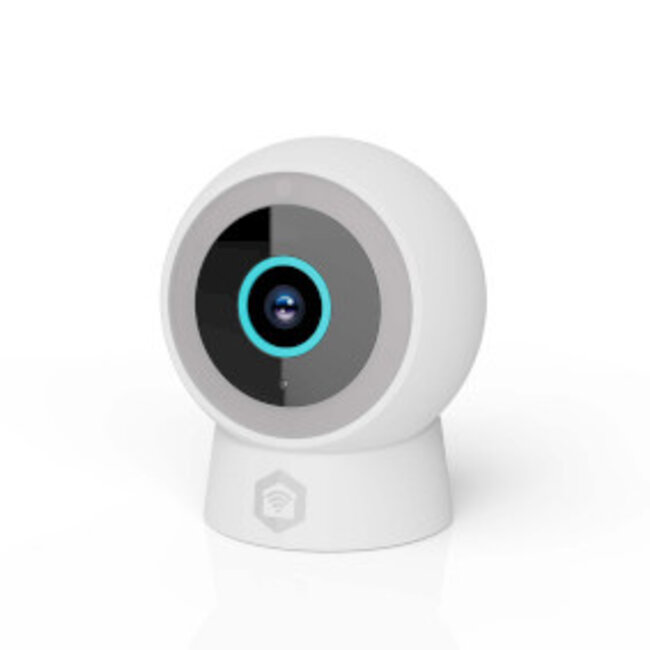 SmartLife Camera voor Buiten | Wi-Fi | Spotlight | 3MP Full HD 1296p | IP65 | Cloud Opslag (optioneel) / microSD (niet inbegrepen) / Onvif | 5 V DC | Met bewegingssensor | Nachtzicht | Wit