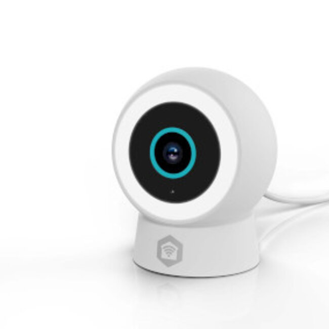 SmartLife Camera voor Buiten | Wi-Fi | Spotlight | 3MP Full HD 1296p | IP65 | Cloud Opslag (optioneel) / microSD (niet inbegrepen) / Onvif | 5 V DC | Met bewegingssensor | Nachtzicht | Wit