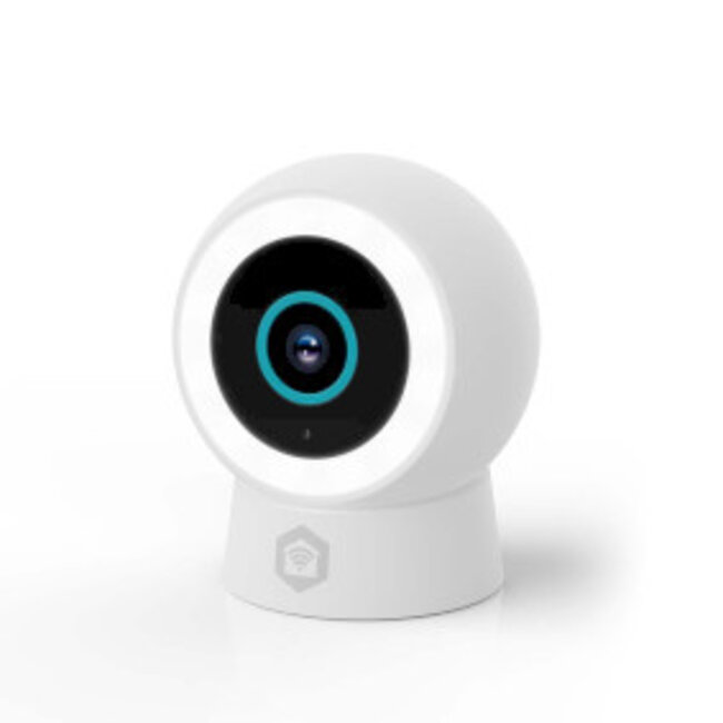 SmartLife Camera voor Buiten | Wi-Fi | Spotlight | 3MP Full HD 1296p | IP65 | Cloud Opslag (optioneel) / microSD (niet inbegrepen) / Onvif | 5 V DC | Met bewegingssensor | Nachtzicht | Wit