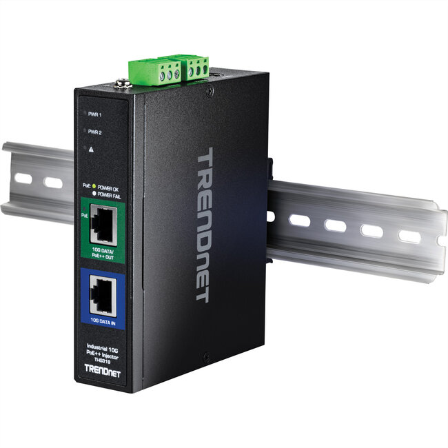 TRENDnet TI-IG319 PoE+ Industrial Injektor 10G