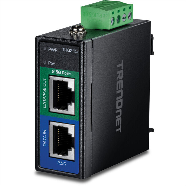 TRENDnet TI-IG215 PoE+ Industrial  Injektor 2.5G