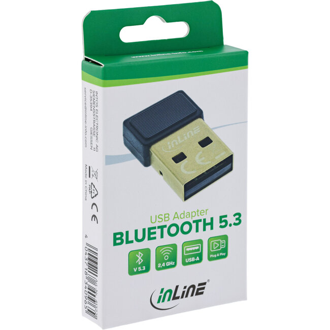 InLine® Bluetooth 5.3 USB-adapter