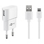 Goobay USB lader | haaks | 1x USB-A | incl. USB-C kabel | 5W | wit | 1 meter
