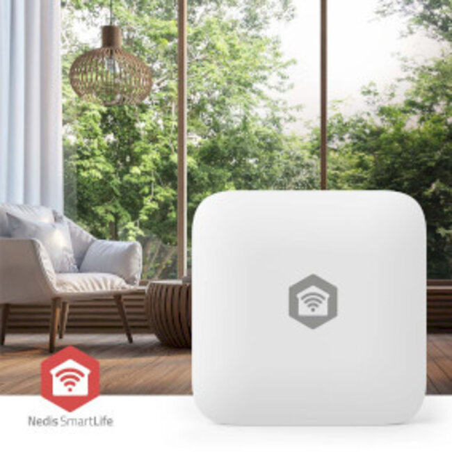 SmartLife Klimaatsensor | Zigbee 3.0 | Batterij Gevoed | Android™ / IOS | Wit