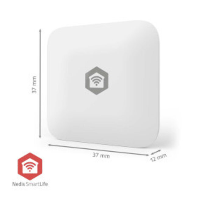 SmartLife Water Detector | Zigbee 3.0 | Batterij Gevoed | Max. batterijduur: 12 Maanden | Wit