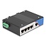 Delock Industrial Gigabit Ethernet Switch 5 Port RJ45 for DIN rail