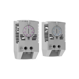 Schroff SCHROFF Thermostat mit SCHUKO/UTE Stecker Netzkabel für Kühlung, 230 VAC