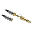 Delock 3,5mm Jack verleng spiraalkabel met schroefbare 6,35mm Jack adapter | 1 meter