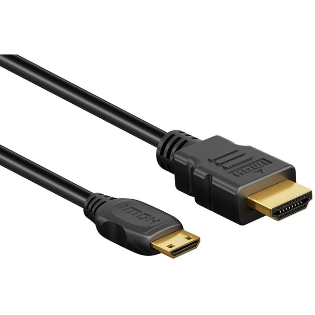 Mini HDMI - HDMI kabel | CCS aders | HDMI2.1 (8K 60Hz + HDR) | 2 meter