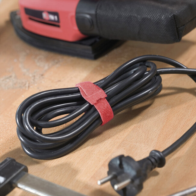 VELCRO® One Wrap® Bindband 20 mm x 150 mm, 100 stuks, wit