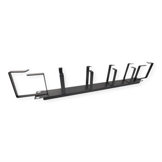 Value VALUE 19"-Frontplatte, 6 Ösen Typ G, schwarz