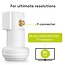 Goobay universele single LNB