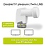 Goobay universele Twin LNB