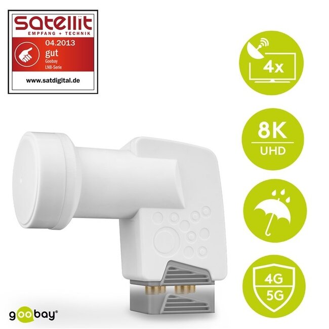 Goobay universele Quad LNB