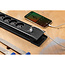 BACHMANN CONNECTUS 6xUTE, 1xSchalter 1xUSB A/C 22W 2,0m CEE7/7 Schwarz