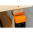 BACHMANN CONNECTUS 6xUTE, 1xSchalter 2,0m CEE7/7 Schwarz/Orange