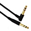 6,35mm Jack kabel | haaks-recht | stereo | verguld | 1,8 meter